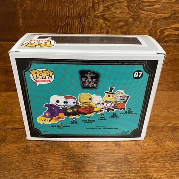 FUNKO The Nightmare Before Christmas Jack Skellington In Train Engine - Picture 4 of 5